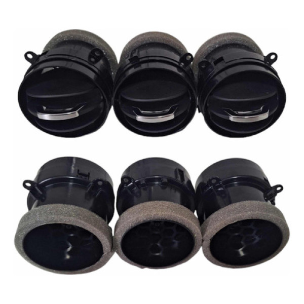 Kit 3 Difusor Ar Central Fiat Argo Cronos 100245618 Original