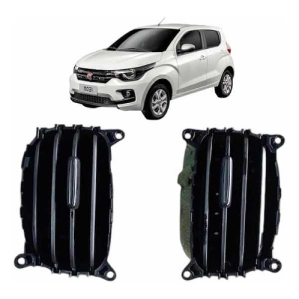 Difusor Ar Painel Central Fiat Mobi Direito/ Esquerdo O Par