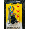 Conector Chicote Plug Bobina Ignição 4 Fios Gm Corsa Mpfi