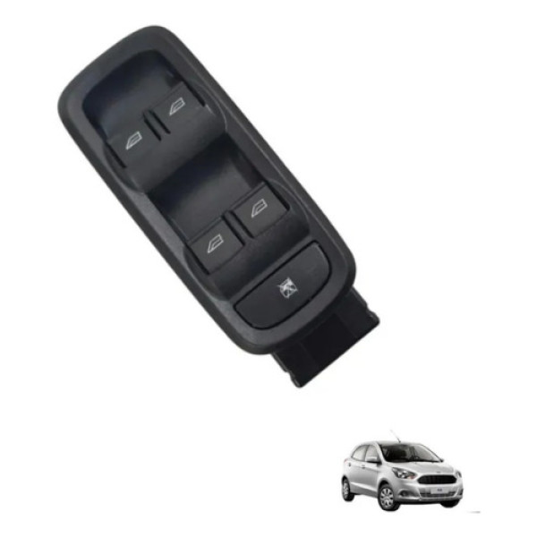 Botão Do Vidro Elétrico L/e Ford Ká 2014 Em Diante Original