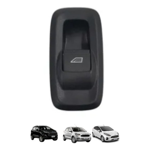 Botão Interruptor Comando Vidro Elétrico Fiesta Ka Ecosport