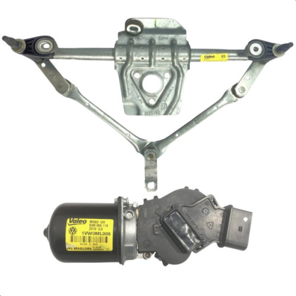 Motor Do Limpador Com Mecanismo Vw Gol Saveiro G5 G6 G7 G8