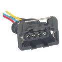 Conector Chicote Plug Bobina Ignição 4 Fios Gm Corsa Mpfi