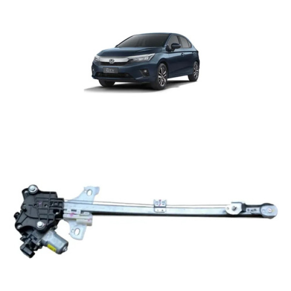 Maquina Vidro Traseira Esquerda Honda City 2022 2026