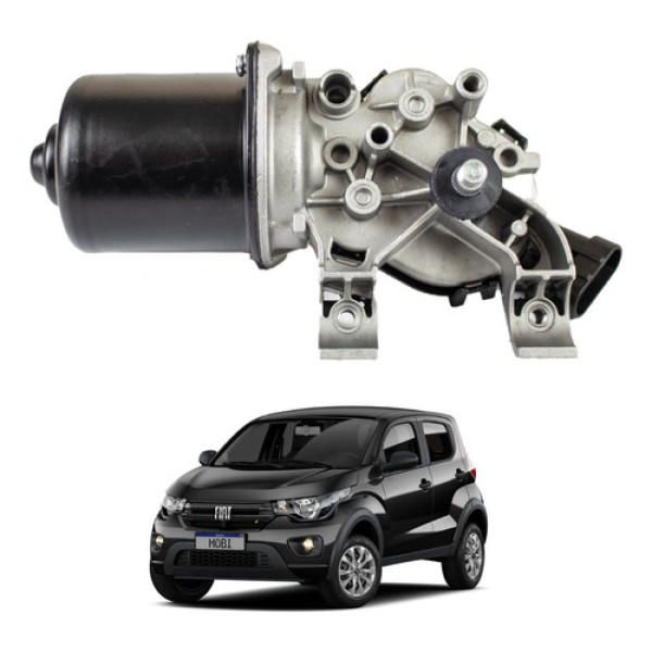 Motor Limpador Parabrisa Dianteiro Mobi 2016 Em Diante