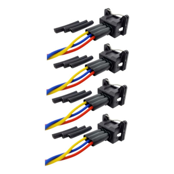 Kit 4 Chicote 3 Vias Universal 1031030