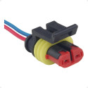 Conector Chicote Da Tampa Da Bomba Palio Siena Uno Strada Original