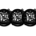 Kit 3 Difusor Ar Central C/ Cromado Fiat Argo Cronos