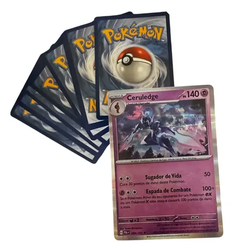 Carta Pokemon Ceruledge Brilhante 098/193 Original Pokémon Português